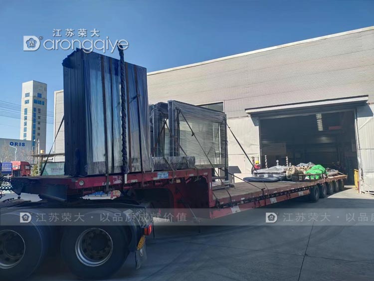 江西公交站臺候車亭裝車發貨